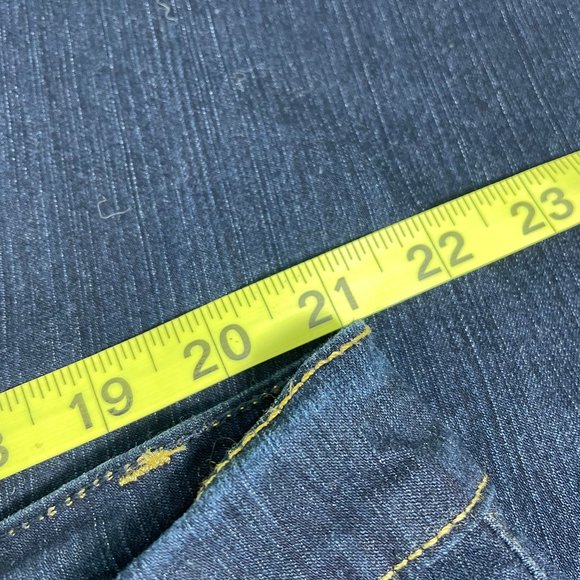 James Icon Jeans Women's Plus Size 22 Twiggy Z China Doll Dark Wash Blue Denim - Picture 7 of 8